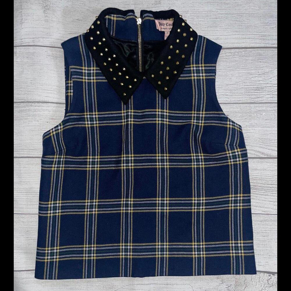 Juicy Couture Plaid Vest